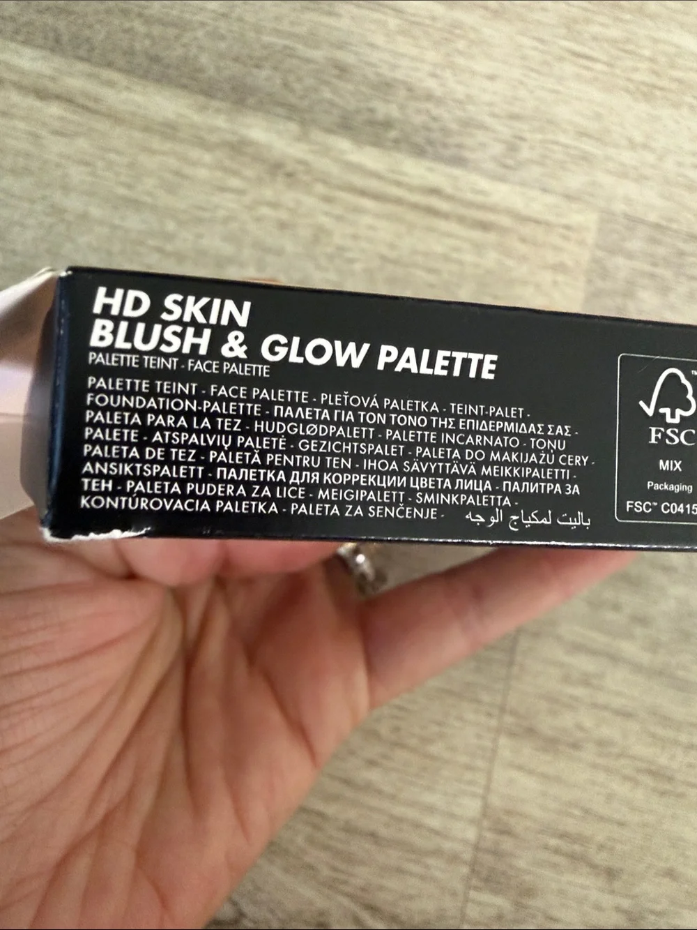 Makeup Forever HD Skin Blush & Glow Palette — Pink, Coral, Orange, Berry Shades